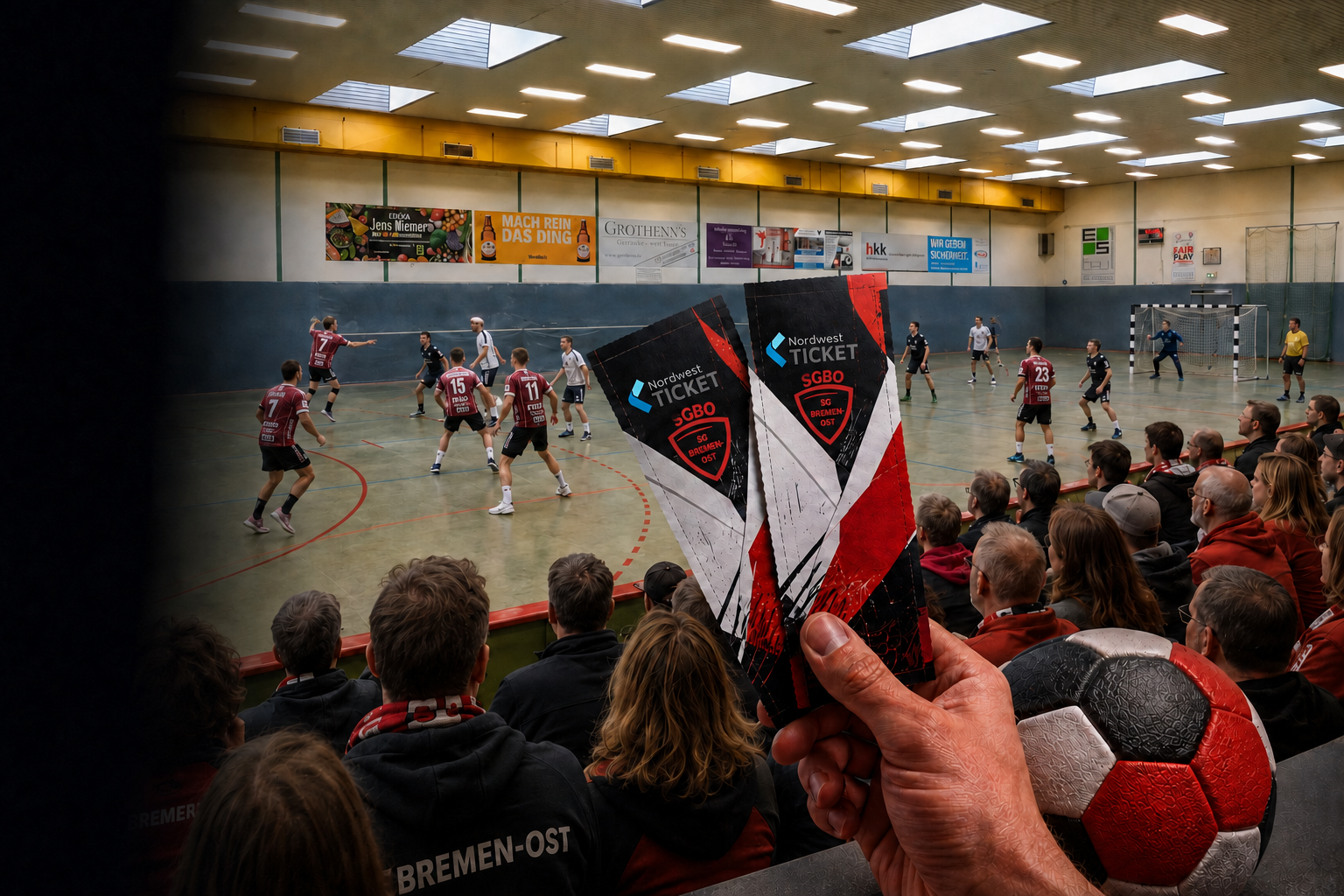 SGBO-Heimspiel in Hemelingen mit Eintrittskarten von Nordwest Ticket