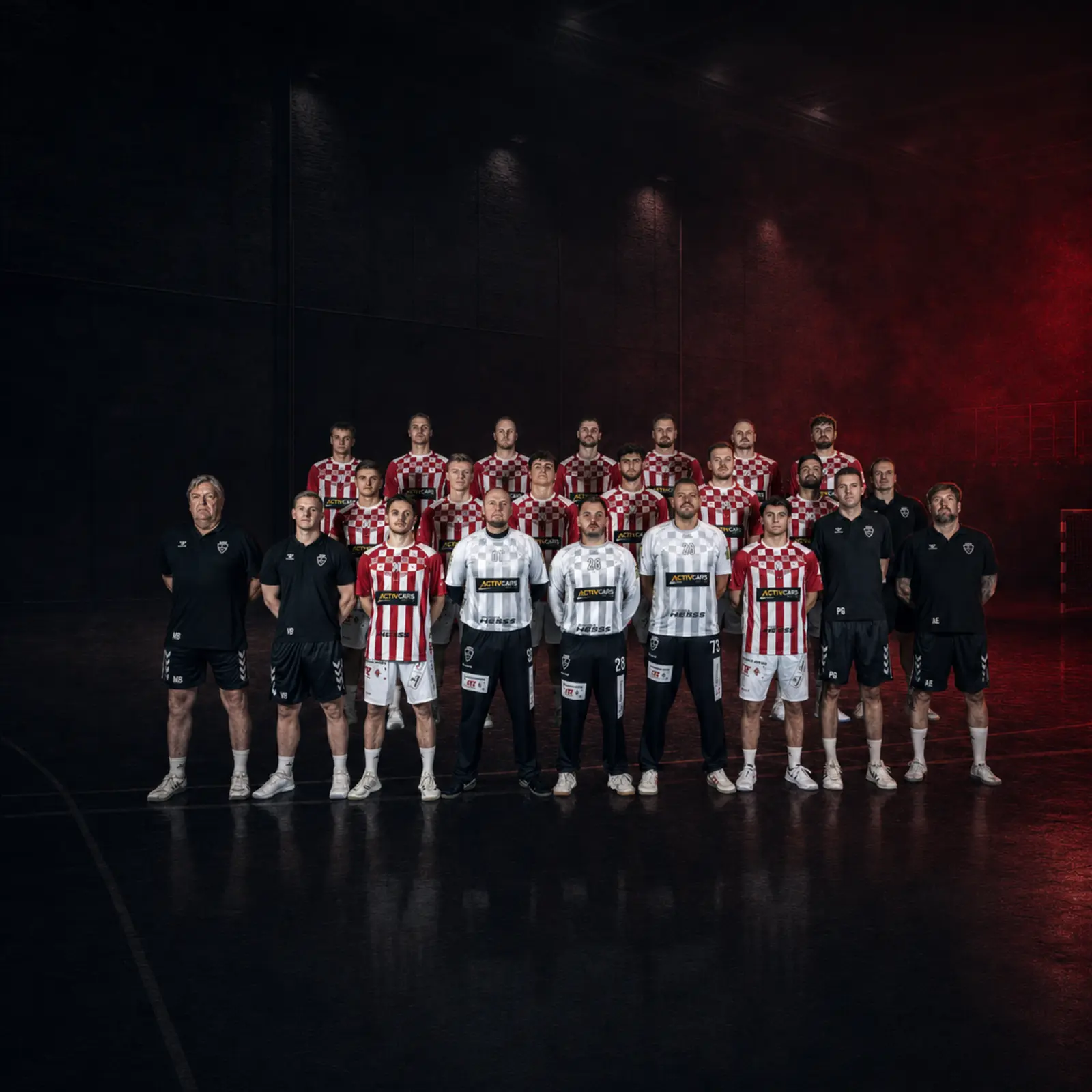 Mannschaftsfoto der 1. Herren von SG Bremen-Ost Handball